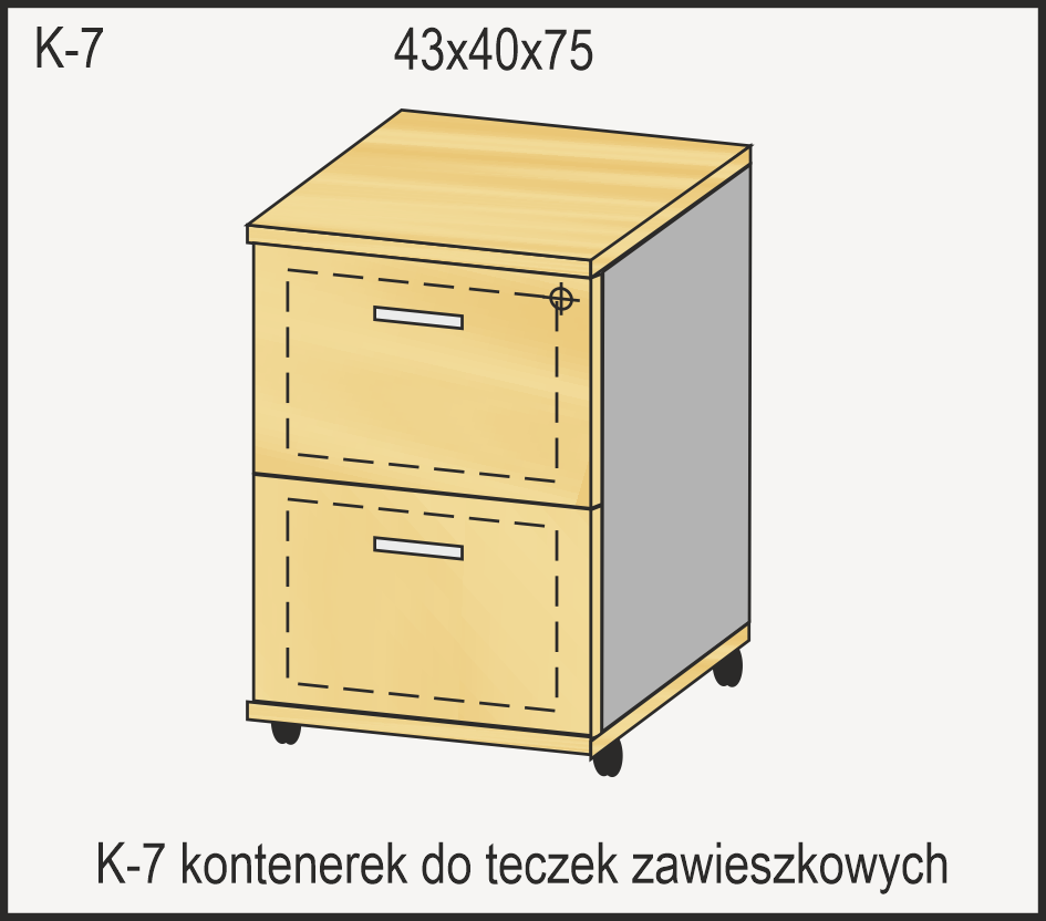 K 7 kontenereki i szafki