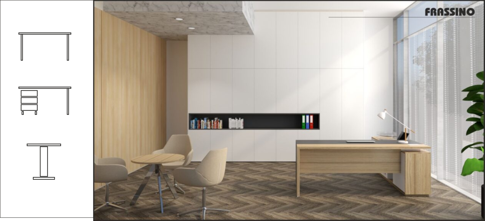 biuro projekt meble biurowe biurka gdańsk gdynia trójmiasto