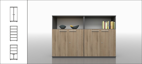 biuro projekt meble biurowe szafy i regały gdańsk gdynia tójmiasto